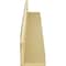Ekena Millwork 2-Sided (L-beam) Knotty Pine Endurathane Faux Wood Ceiling Beam, Premium Cherry, 8"W x 4"H  x 20'L BMKP2C0080X040X240ZY - alternate 3